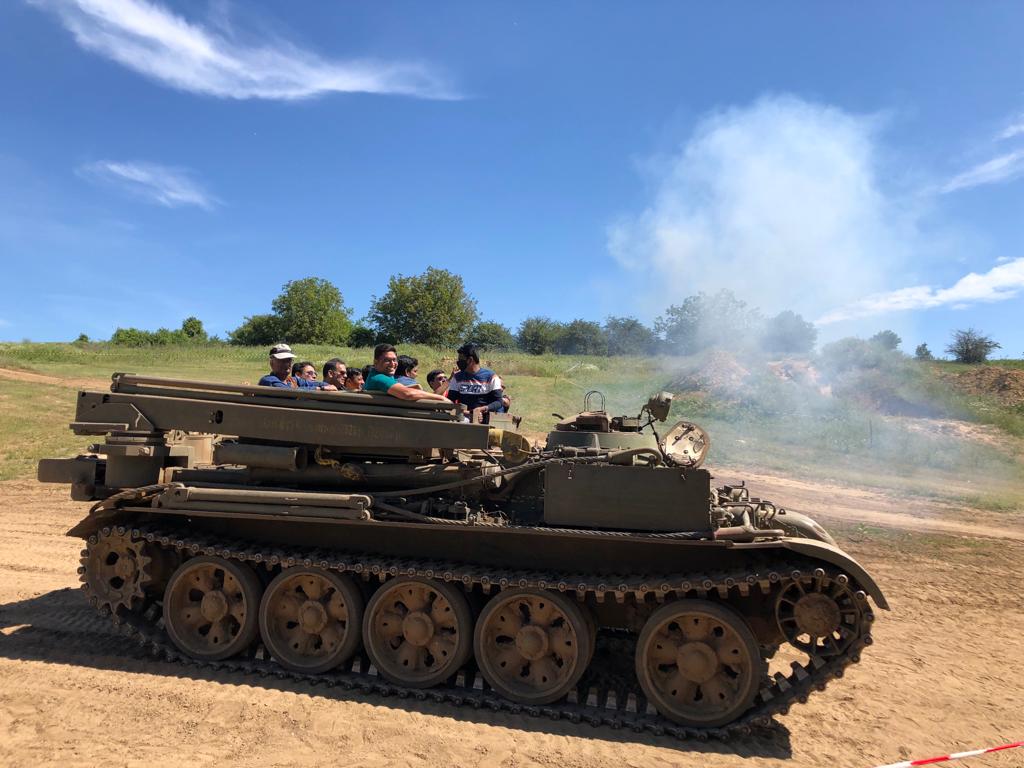 Hungary Tank Riding